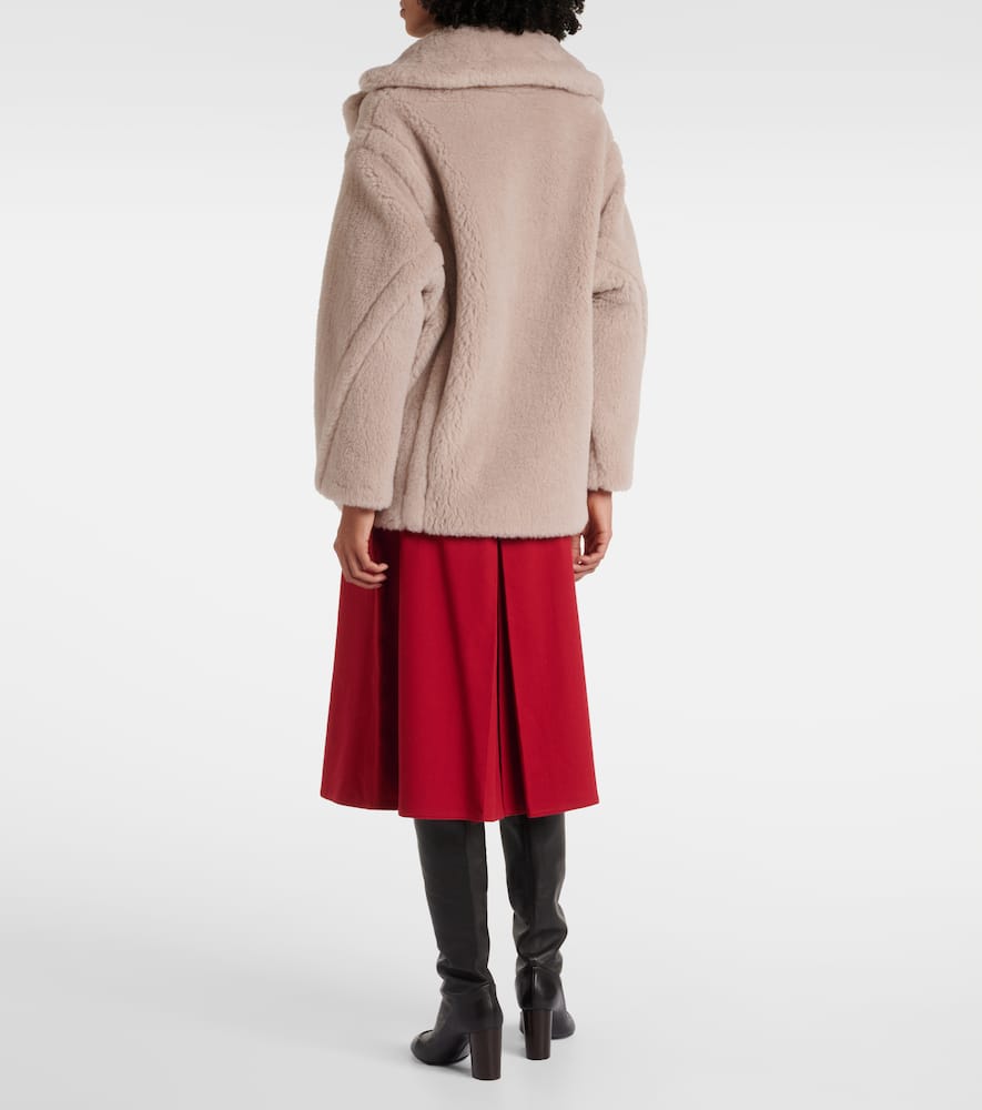 Max Mara Cuba alpaca, wool, and silk teddy coat