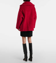 Max Mara Cuba alpaca, wool, and silk teddy coat