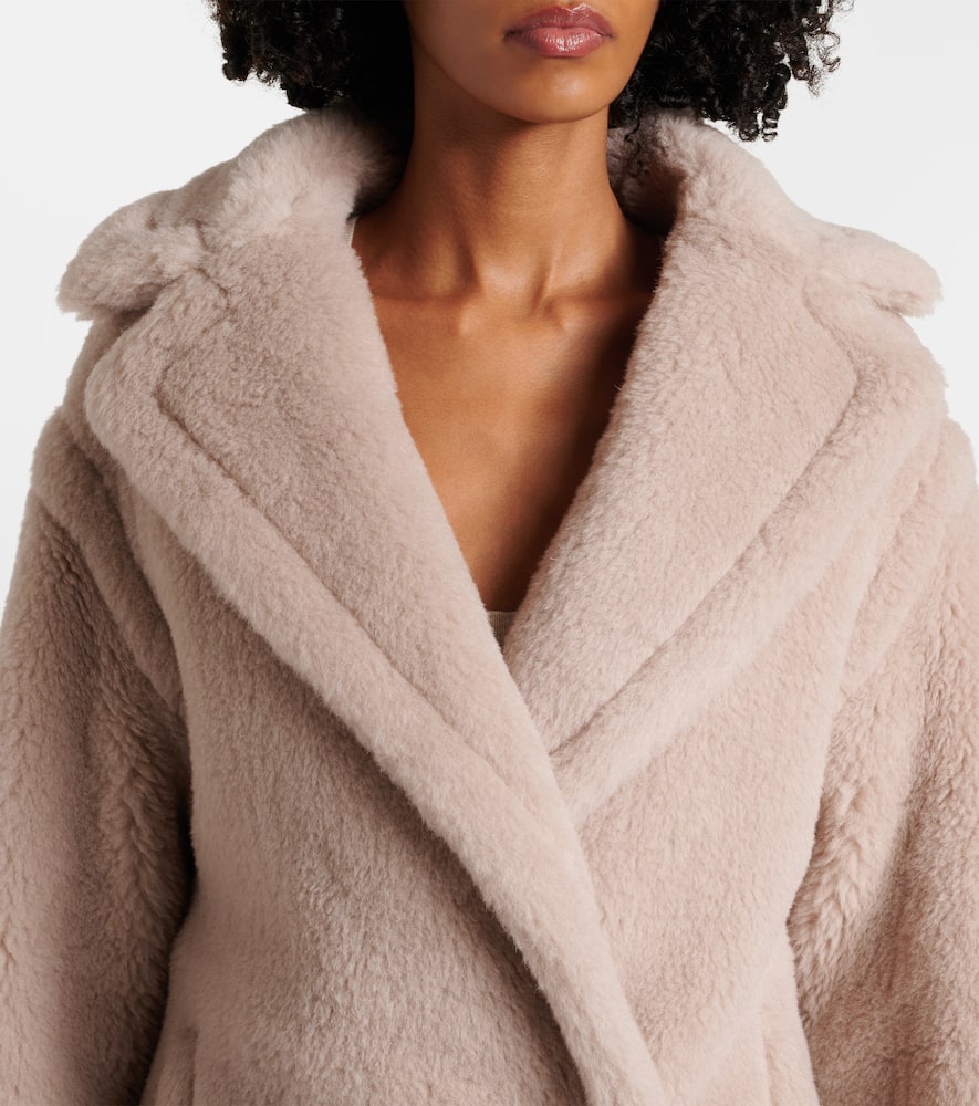 Max Mara Cuba alpaca, wool, and silk teddy coat