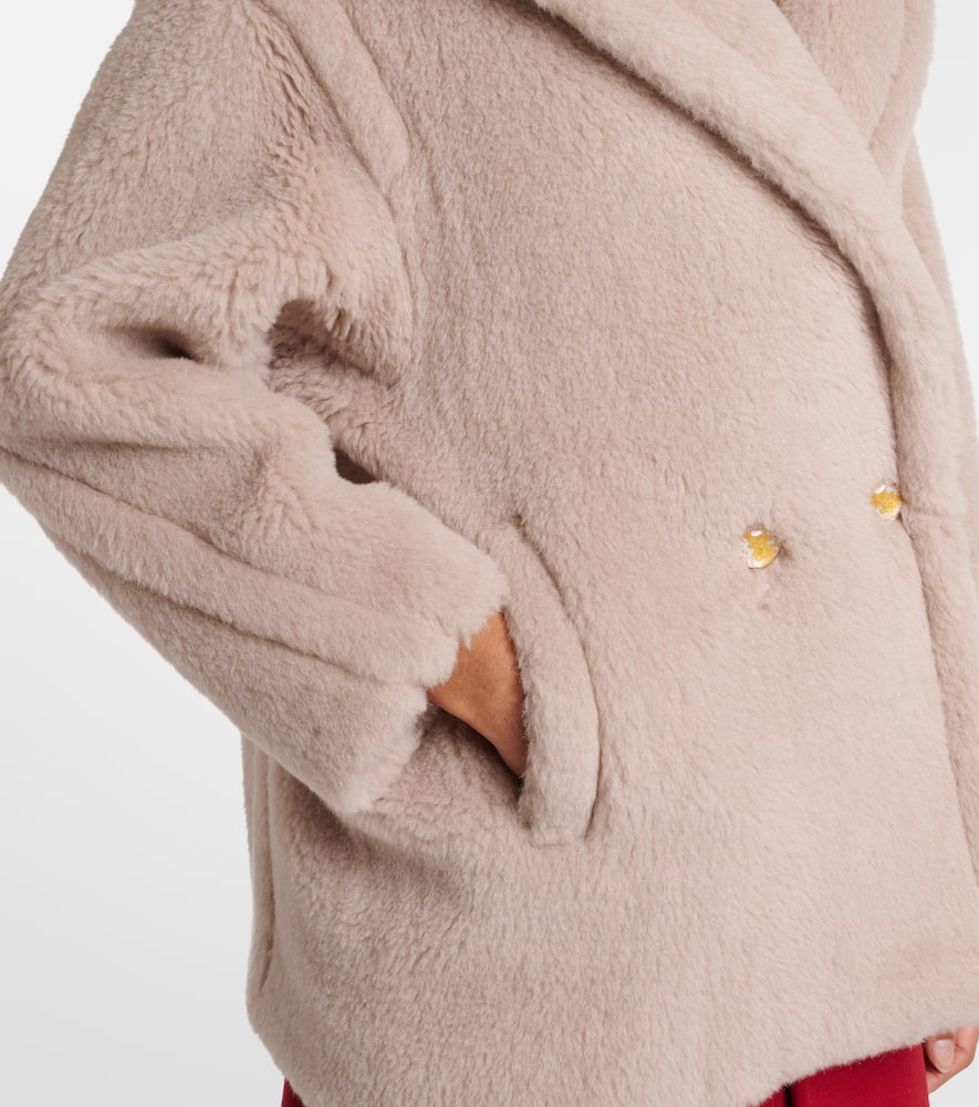 Max Mara Cuba alpaca, wool, and silk teddy coat
