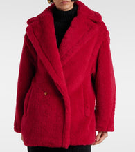 Max Mara Cuba alpaca, wool, and silk teddy coat