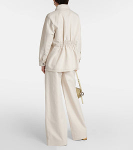 Max Mara Dardano cotton and linen jacket