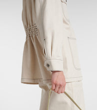 Max Mara Dardano cotton and linen jacket