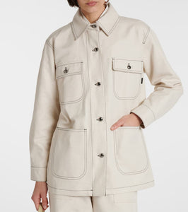 Max Mara Dardano cotton and linen jacket