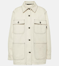 Max Mara Dardano cotton and linen jacket