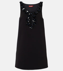 Max Mara Delis sequined cutout cr√É¬™pe minidress