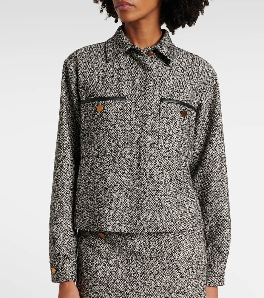 Max Mara Demien wool-blend tweed jacket