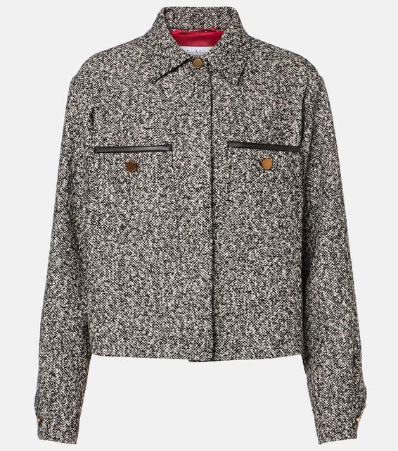 Max Mara Demien wool-blend tweed jacket