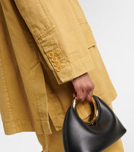 Max Mara Dizzy oversized cotton canvas blazer