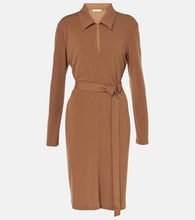 Max Mara Dorema belted jersey minidress. Max Mara Dorema 配腰带平纹针织迷你连衣裙