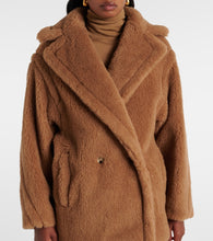 Max Mara Dramma wool and silk teddy jacket