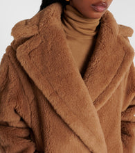 Max Mara Dramma wool and silk teddy jacket