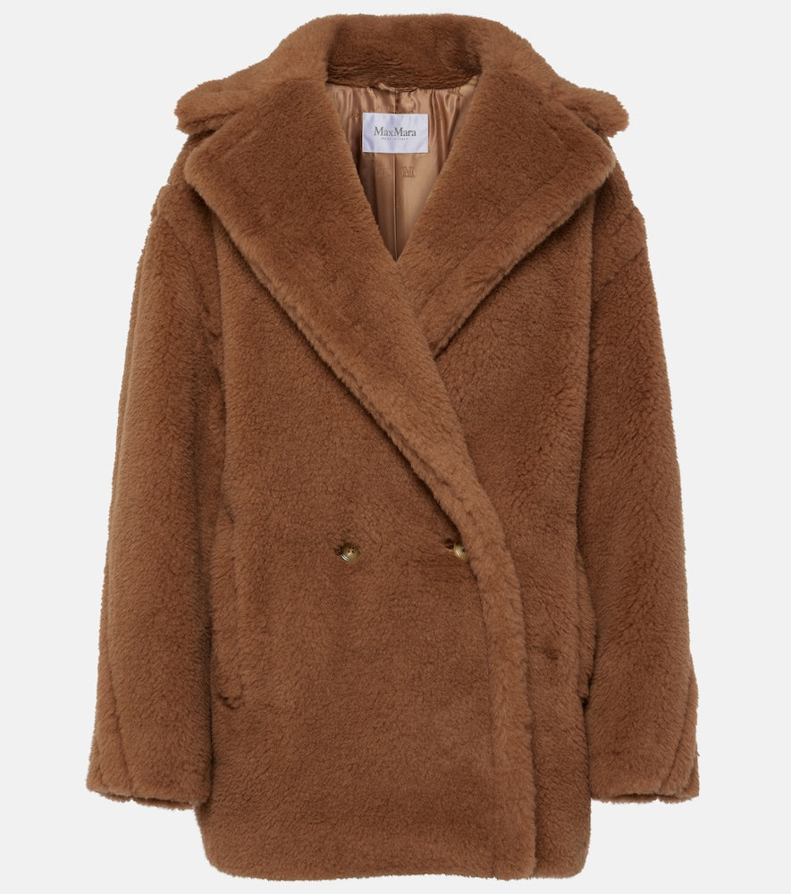 Max Mara Dramma wool and silk teddy jacket - Max Mara Dramma 羊毛真丝泰迪熊外套