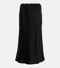 Max Mara Editore satin midi skirt - Max Mara Editore 缎面中长半身裙