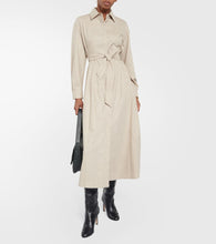 Max Mara Edro wool and cashmere shirt dress