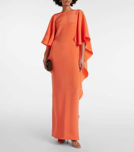 Max Mara Elegante Baleari silk crêpe de chine gown