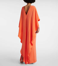 Max Mara Elegante Baleari silk crêpe de chine gown