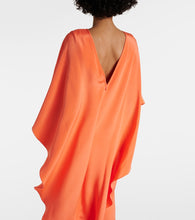 Max Mara Elegante Baleari silk  de chine gown