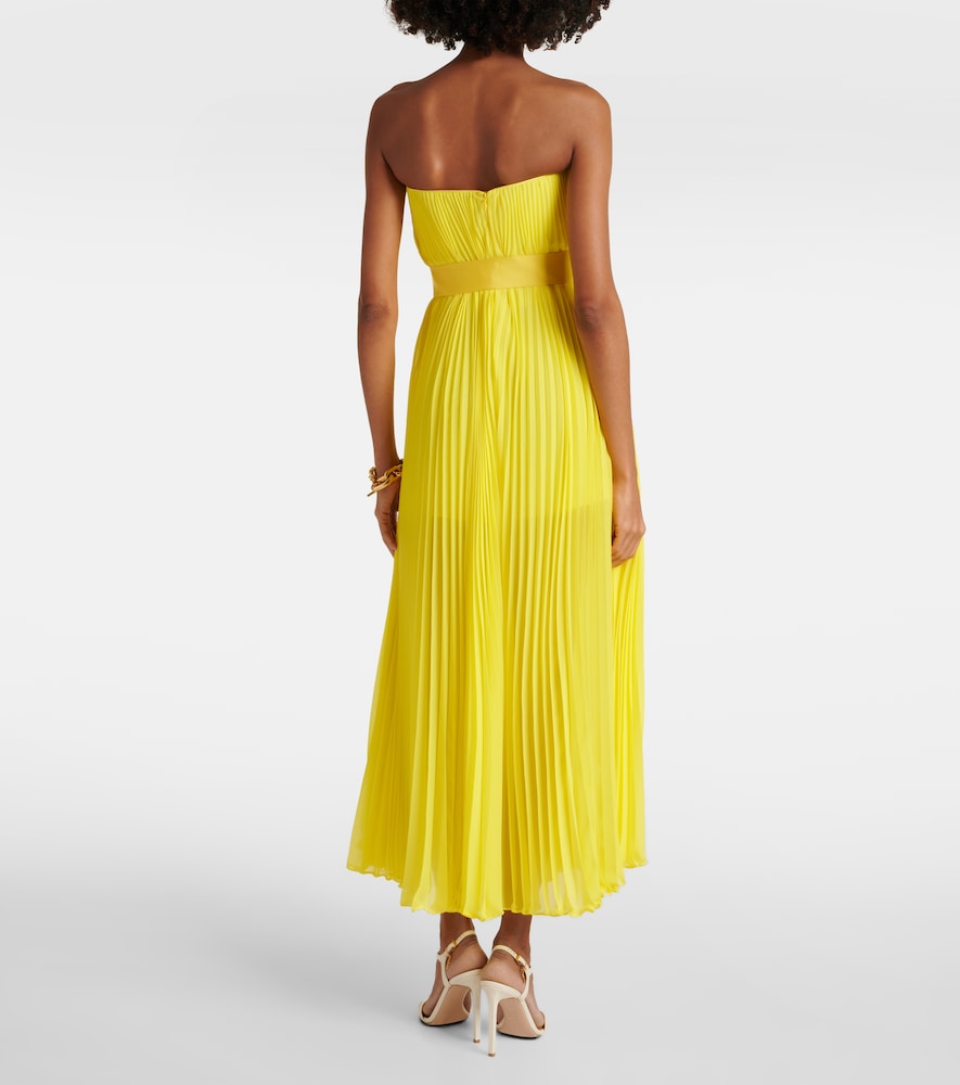 Max Mara Elegante Hiltex chiffon maxi dress