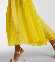 Max Mara Elegante Hiltex chiffon maxi dress