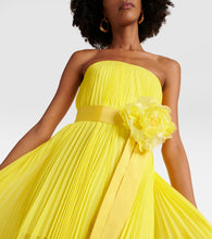 Max Mara Elegante Hiltex chiffon maxi dress