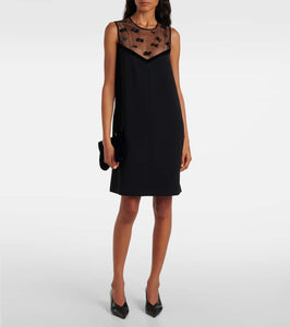 Max Mara Elegante Nandina bow-detail minidress