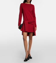 Max Mara Eridani wool minidress