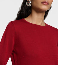 Max Mara Eridani wool minidress