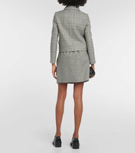 Max Mara Facella houndstooth wool jacket