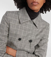 Max Mara Facella houndstooth wool jacket