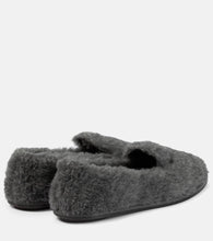 Max Mara Feliac faux fur slippers
