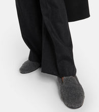 Max Mara Feliac faux fur slippers