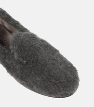 Max Mara Feliac faux fur slippers