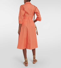 Max Mara Flavio cotton poplin shirt dress