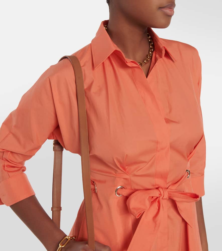 Max Mara Flavio cotton poplin shirt dress