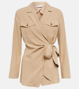 Max Mara Fleur silk blazer