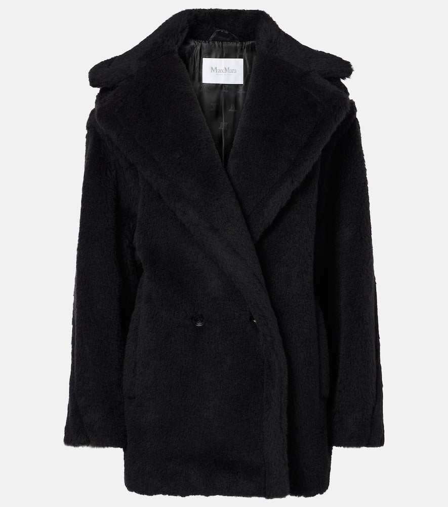 Max Mara Fuxia alpaca, wool, and silk teddy coat