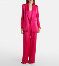 Max Mara Galazia satin blazer