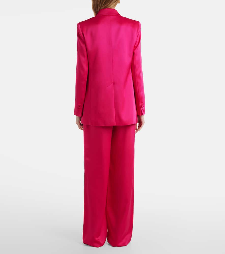 Max Mara Galazia satin blazer