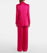 Max Mara Galazia satin blazer