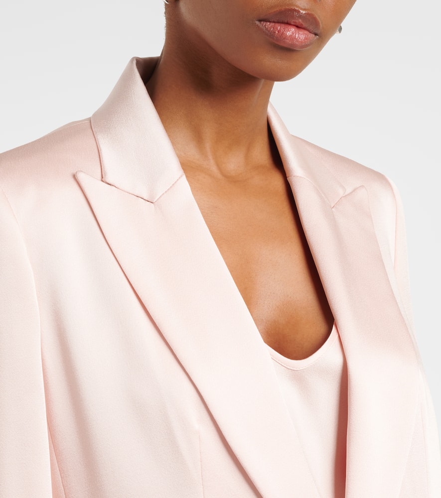 Max Mara Galazia satin blazer