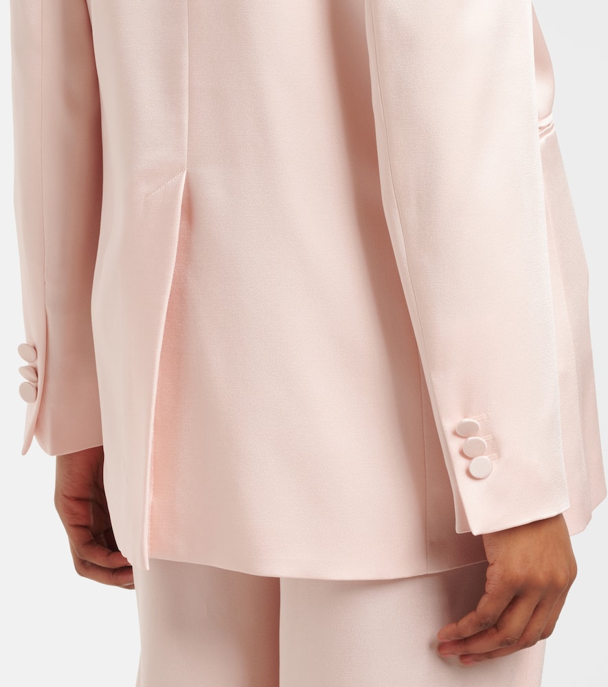 Max Mara Galazia satin blazer