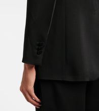 Max Mara Galazia satin blazer