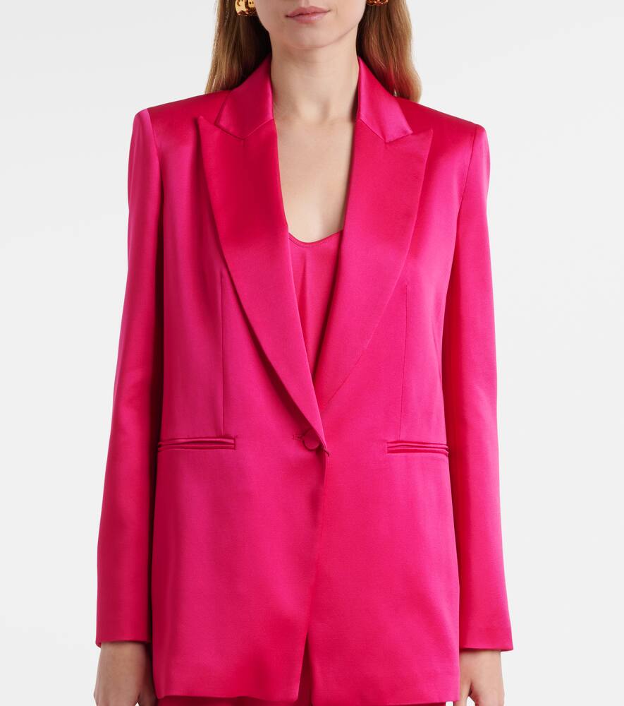 Max Mara Galazia satin blazer