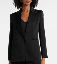 Max Mara Galazia satin blazer