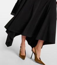 Max Mara Gerla off-shoulder jersey maxi dress