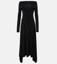 Max Mara Gerla off-shoulder jersey maxi dress. Max Mara Gerla 露肩针织长裙