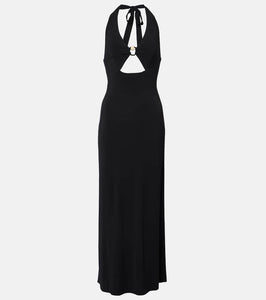 Max Mara Ghiotto cutout halterneck maxi dress