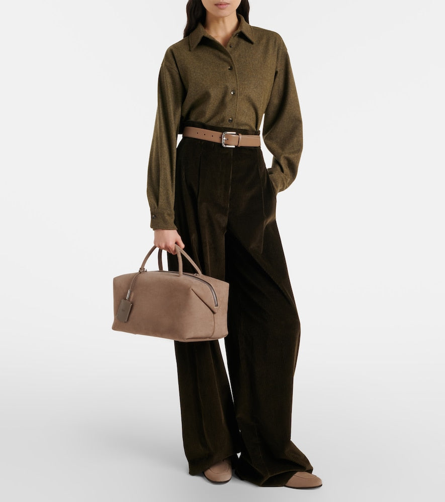Max Mara Goccia suede mules