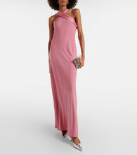 Max Mara Halterneck gown